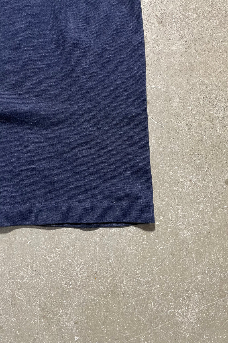 MADE IN USA 80'S CATTLE COMPANY T-SHIRT / NAVY [SIZE:XL USED]