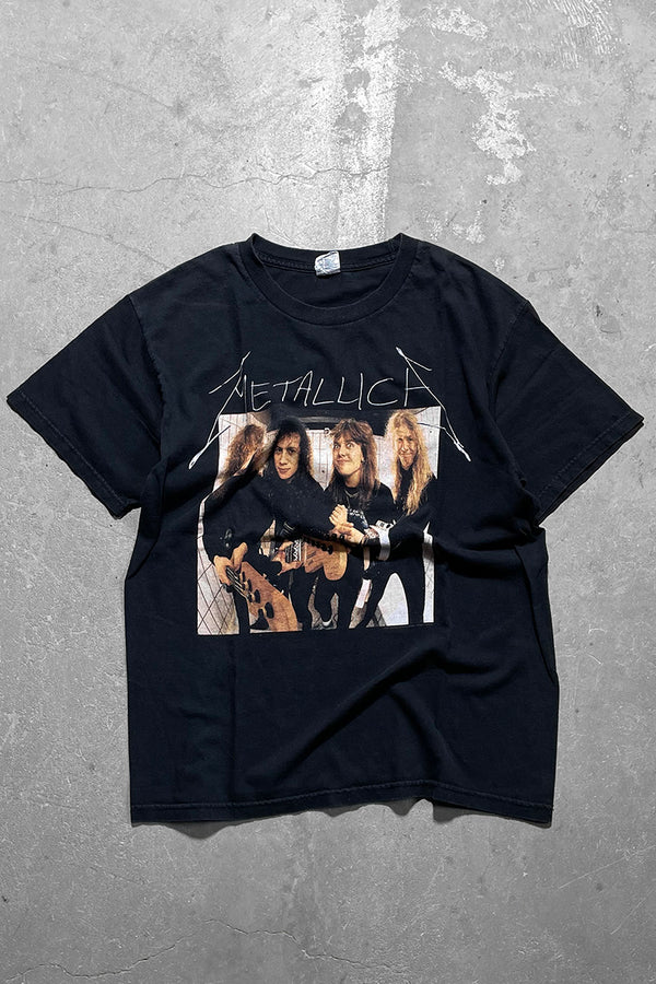 MADE IN MEXICO 00'S METALLICA BAND T-SHIRT / BLACK [SIZE: L USED]