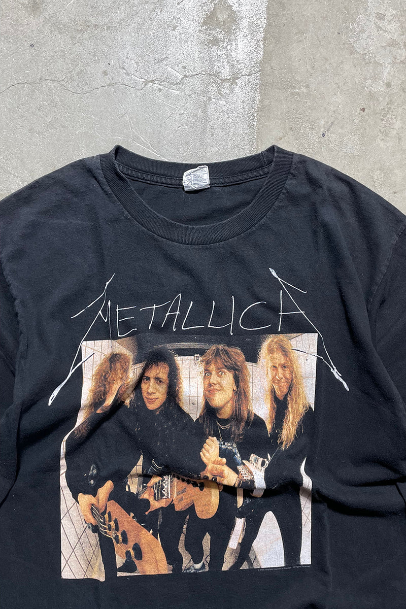 MADE IN MEXICO 00'S METALLICA BAND T-SHIRT / BLACK [SIZE: L USED]