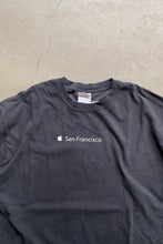 画像をギャラリービューアに読み込む, Y2K EARLY 00&#39;S APPLE ADVERTISING T-SHIRT / BLACK [SIZE: XL USED]
