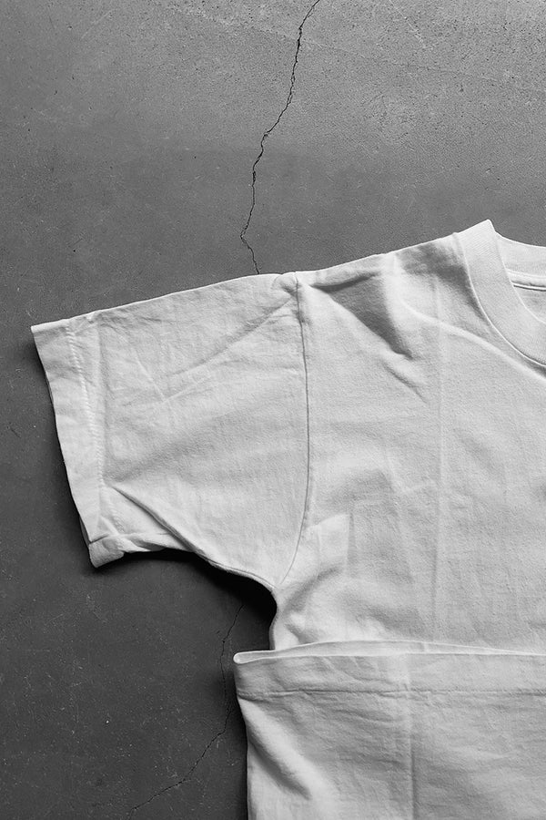 MADE IN USA 90'S BMW ADVERTISING T-SHIRT / WHITE [SIZE: S USED]