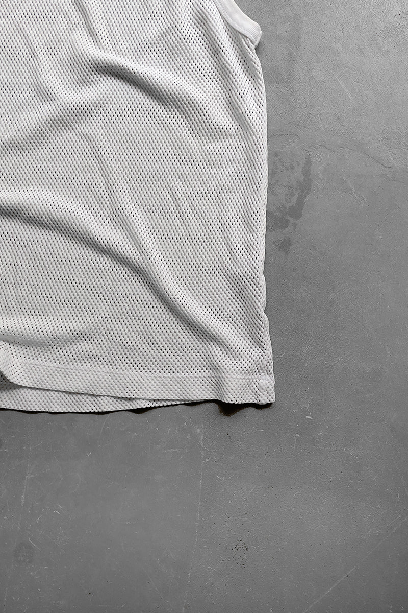 MESH TANK TOP / WHITE [SIZE: S USED]