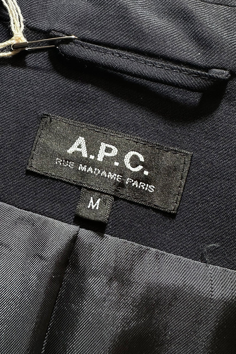 TAILORED JACKET / NAVY [SIZE: M USED]