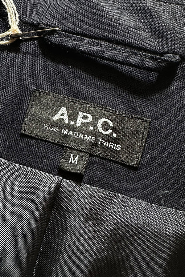 TAILORED JACKET / NAVY [SIZE: M USED]