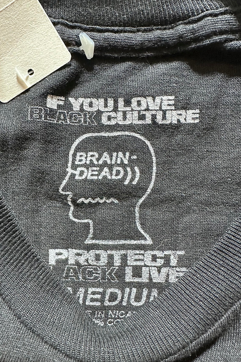 BLOOD ORANGE X PROTECT BLACK LIVES T-SHIRT / BLACK [SIZE: M USED]