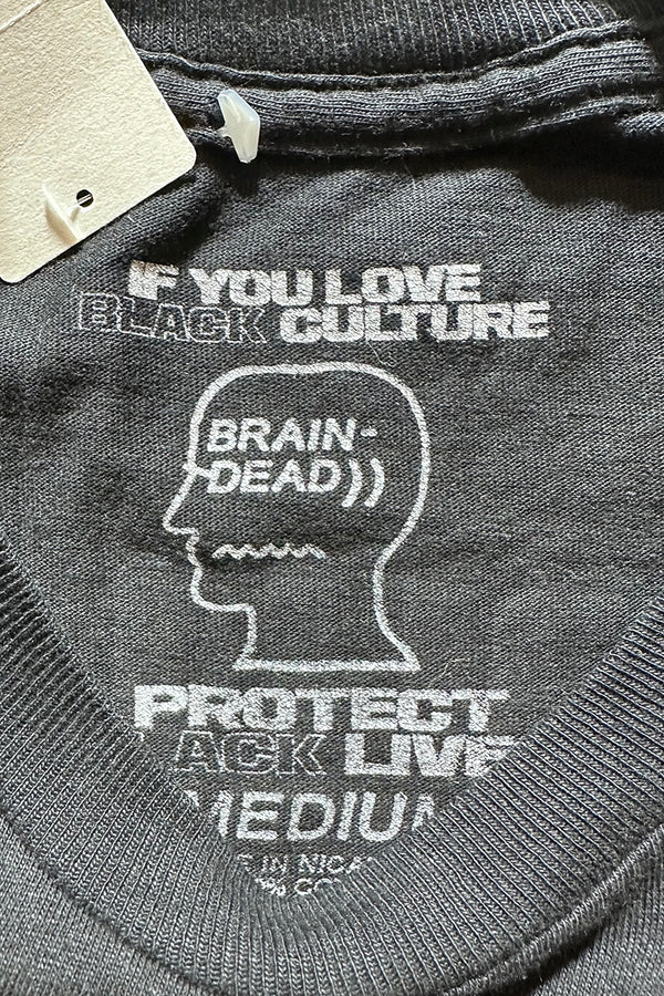BLOOD ORANGE X PROTECT BLACK LIVES T-SHIRT / BLACK [SIZE: M USED]