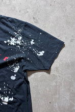 画像をギャラリービューアに読み込む, MADE IN TURKEY BLEACH PAINT T-SHIRT / BLACK [SIZE: L USED]
