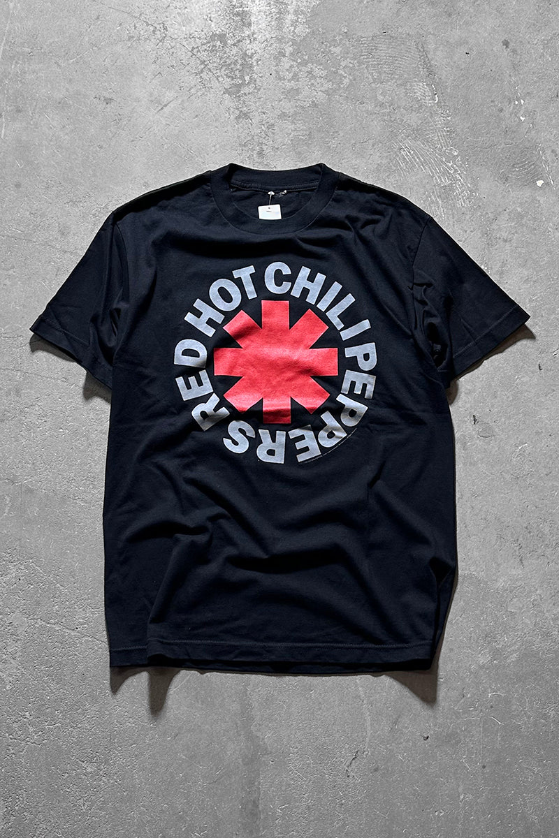 13'S RED HOT CHILI PEPPERS BAND T-SHIRT / BLACK [SIZE: L USED]