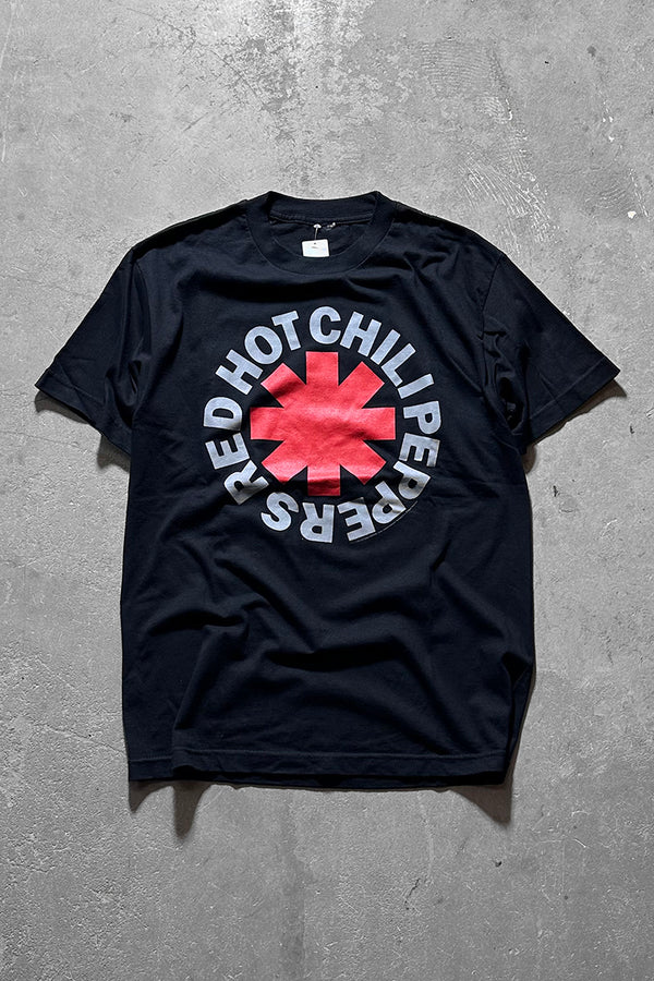 13'S RED HOT CHILI PEPPERS BAND T-SHIRT / BLACK [SIZE: L USED]