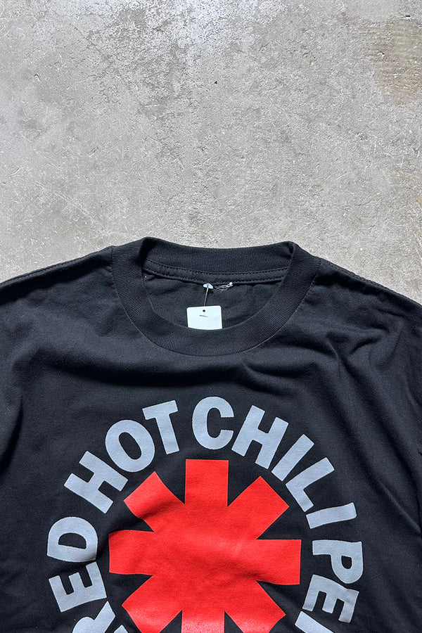 13'S RED HOT CHILI PEPPERS BAND T-SHIRT / BLACK [SIZE: L USED]