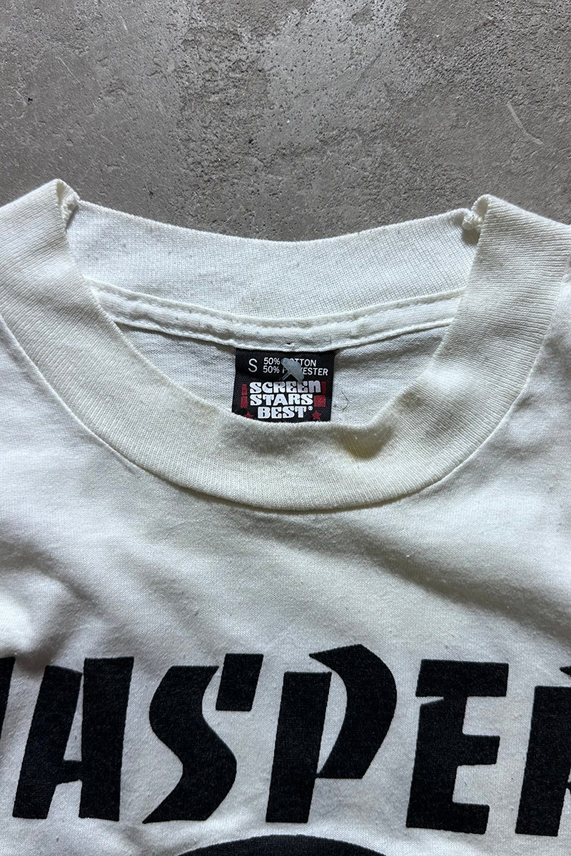 MADE IN USA 90'S JASPER BASKETBALL & MCDONALD'S T-SHIRT / WHITE [SIZE: S USED]