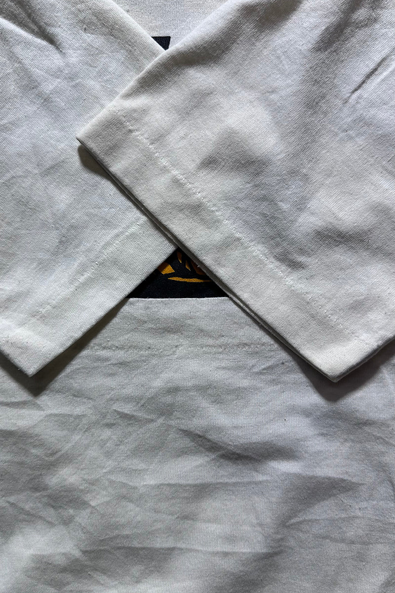 MADE IN USA 90'S JASPER BASKETBALL & MCDONALD'S T-SHIRT / WHITE [SIZE: S USED]