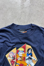 画像をギャラリービューアに読み込む, 02&#39;S NARUTO ANIME T-SHIRT / NAVY [SIZE: XL NOS/DEADSTOCK]
