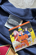 画像をギャラリービューアに読み込む, 02&#39;S NARUTO ANIME T-SHIRT / NAVY [SIZE: XL NOS/DEADSTOCK]
