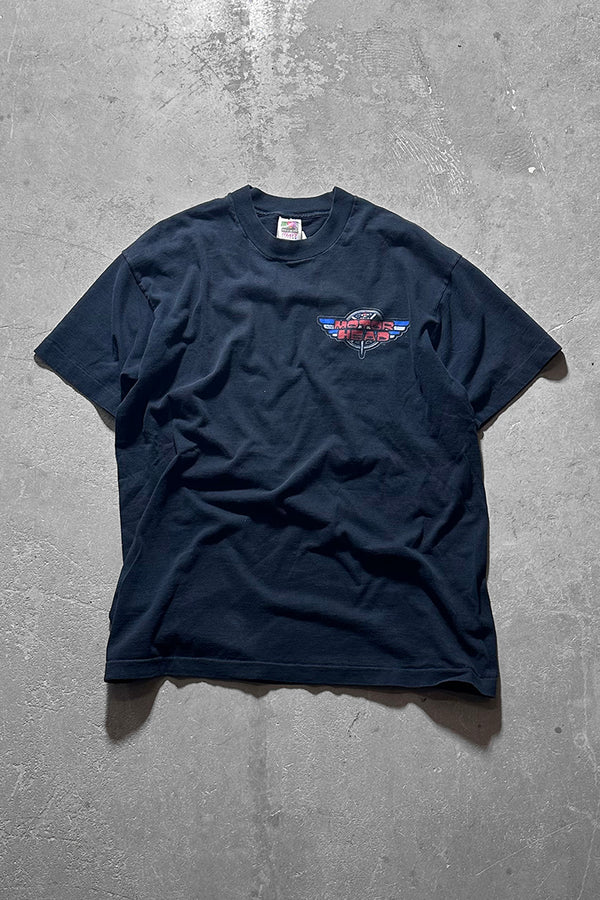 97'S MOTOR HEAD ADVERTISING T-SHIRT / BLACK [SIZE: XL USED]