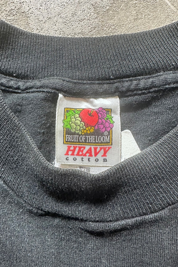 97'S MOTOR HEAD ADVERTISING T-SHIRT / BLACK [SIZE: XL USED]