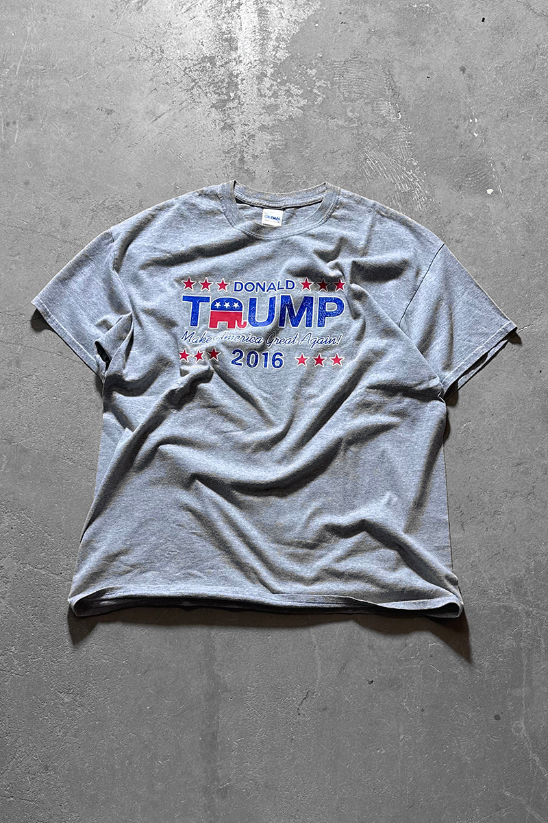 TRUMP T-SHIRT / GRAY [SIZE: XL USED]