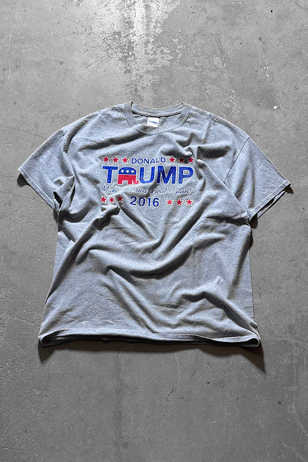 TRUMP T-SHIRT / GRAY [SIZE: XL USED]