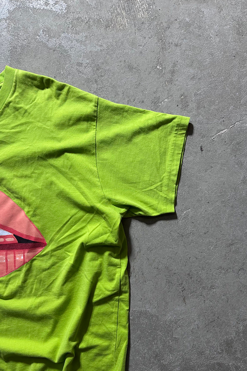 SILENCE STILL T-SHIRT / GREEN [SIZE: M USED]