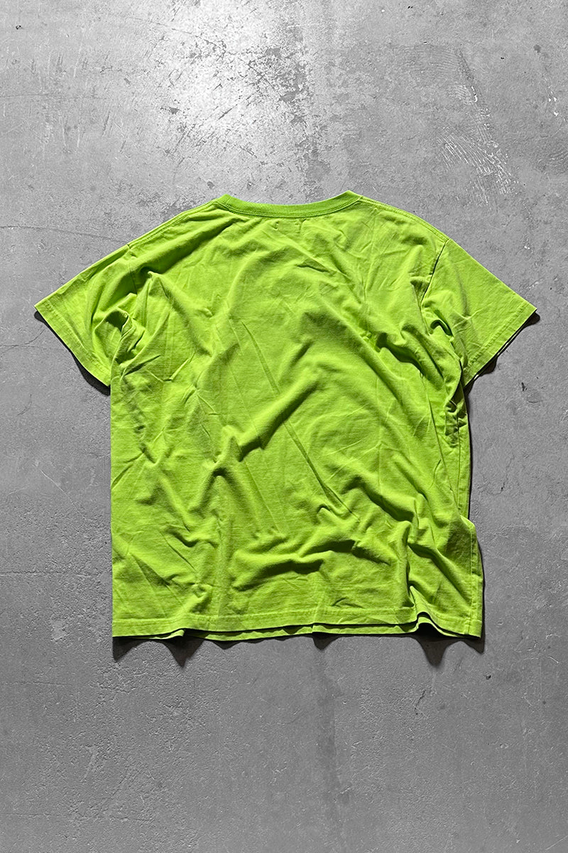 SILENCE STILL T-SHIRT / GREEN [SIZE: M USED]