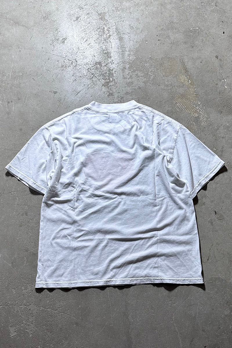 I ♡ INFO LETTER T-SHIRT / WHITE [SIZE: L USED]