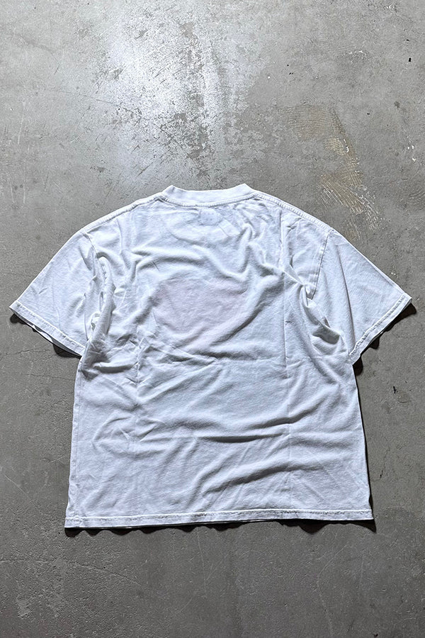 I ♡ INFO LETTER T-SHIRT / WHITE [SIZE: L USED]