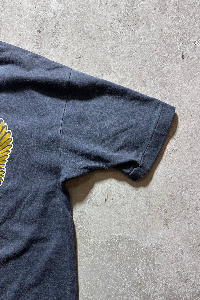 80-90s HARLEY DAVIDSON LOGO T-SHIRT / CHARCOAL [SIZE: M USED]