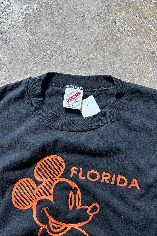 MADE IN USA 90'S MICKEY T-SHIRT / BLACK [SIZE: XL USED]