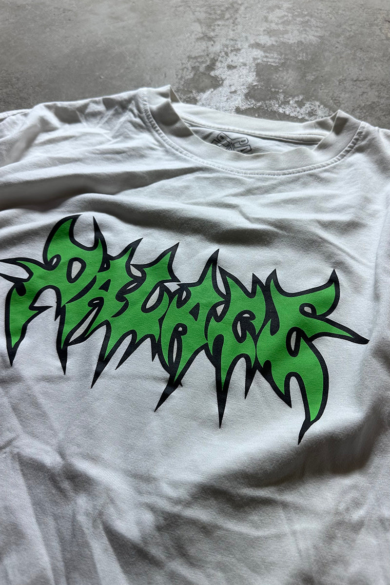 22SS SEMI MOSH T-SHIRT / WHITE [SIZE: L USED]