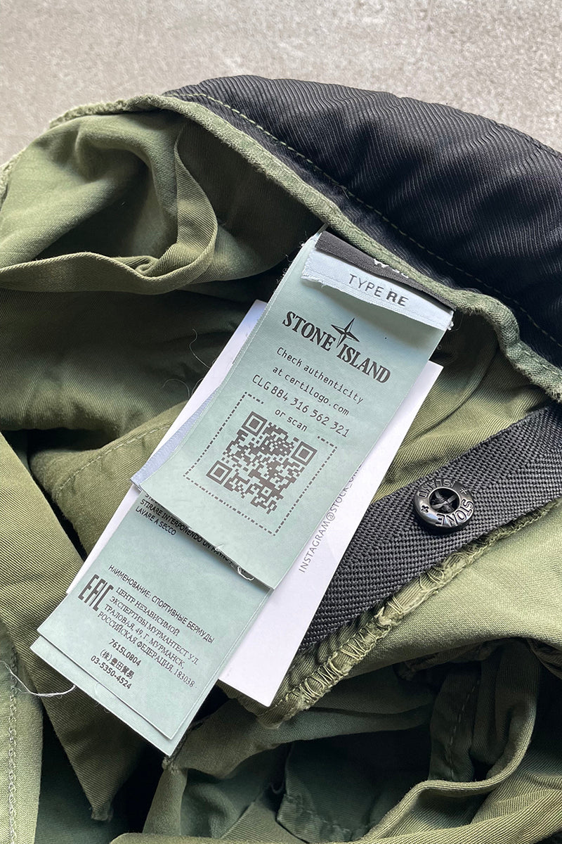 22SS BERMUDA CARGO SHORT PANTS / OLIVE [SIZE: 30 USED]