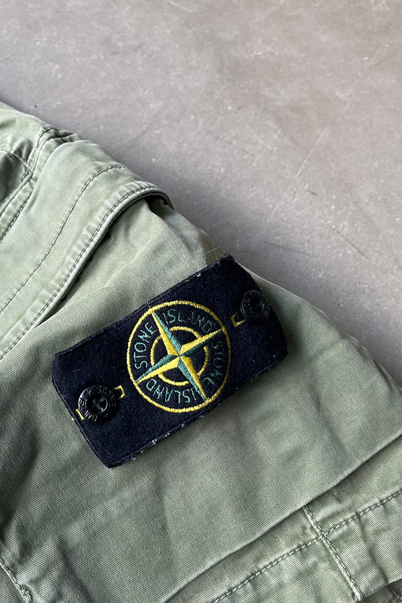 22SS BERMUDA CARGO SHORT PANTS / OLIVE [SIZE: 30 USED]