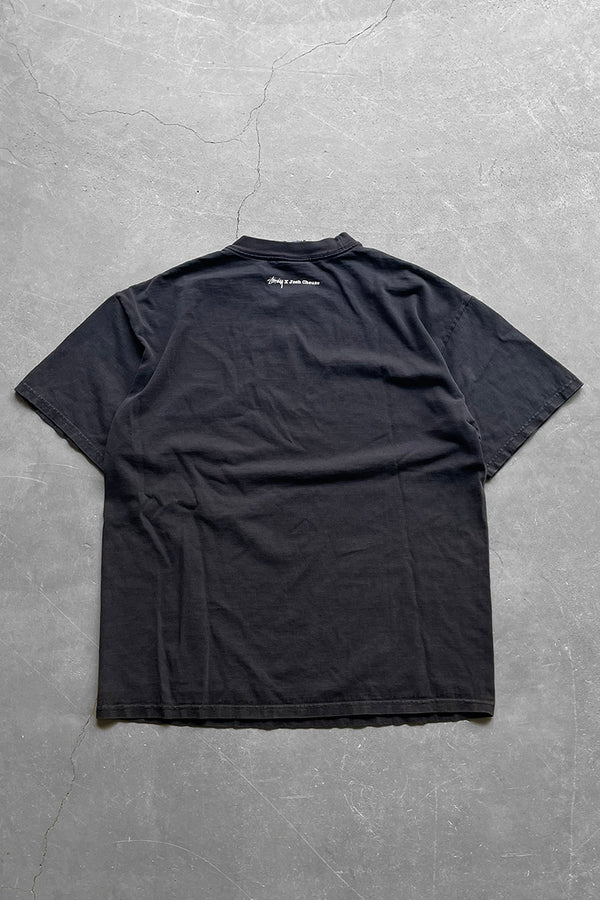 MADE IN MEXICO Y2K EARLY 00'S JOSH CHEUSE PHOTO PRINT T-SHIRT / BLACK [SIZE: L USED]