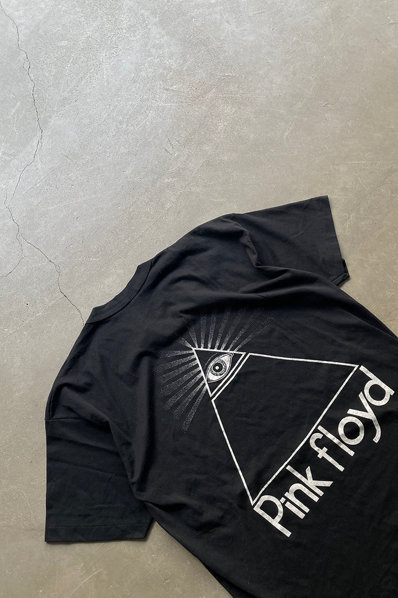 MADE IN USA PINK FLOYD 90'S BAND T-SHIRT / BLACK [SIZE: XL USED]