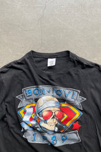 画像をギャラリービューアに読み込む, MADE IN USA 89&#39;S BON JOVI BAND T-SHIRT / BLACK [SIZE: L USED]
