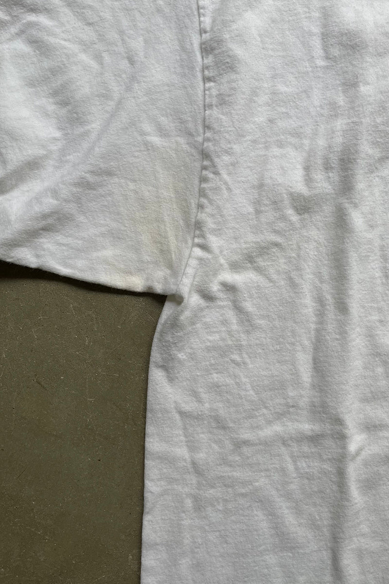MADE IN MEXICO Y2K 02'S NINTENDO RINGER NECK T-SHIRT / WHITE [SIZE: L USED]