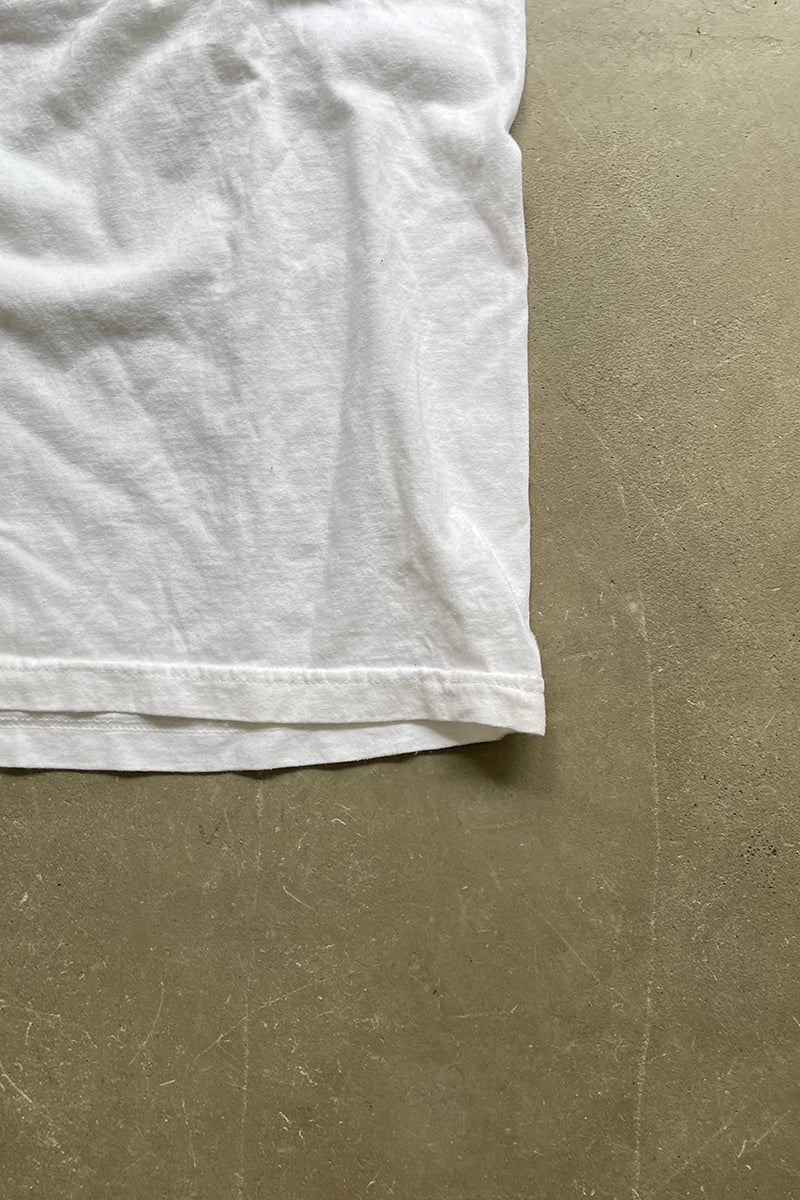 MADE IN MEXICO Y2K 02'S NINTENDO RINGER NECK T-SHIRT / WHITE [SIZE: L USED]