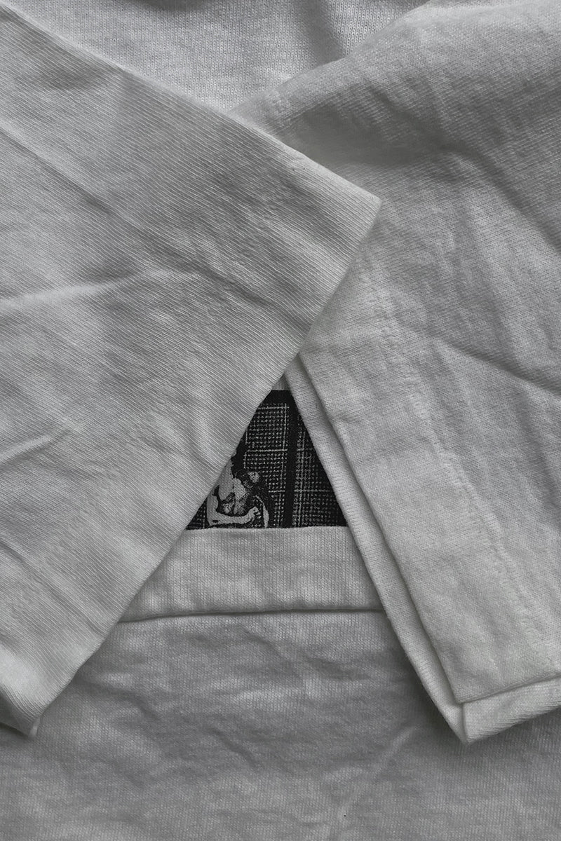 MADE IN USA 90'S EADWEARD MUYBRIDGE PHOTOGRAPH T-SHIRT / WHITE[SIZE: M USED]