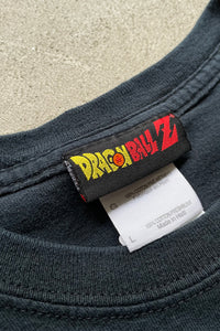 08'S DRAGON BALL Z GOKU ANIME T-SHIRT / BLACK [SIZE: L USED]