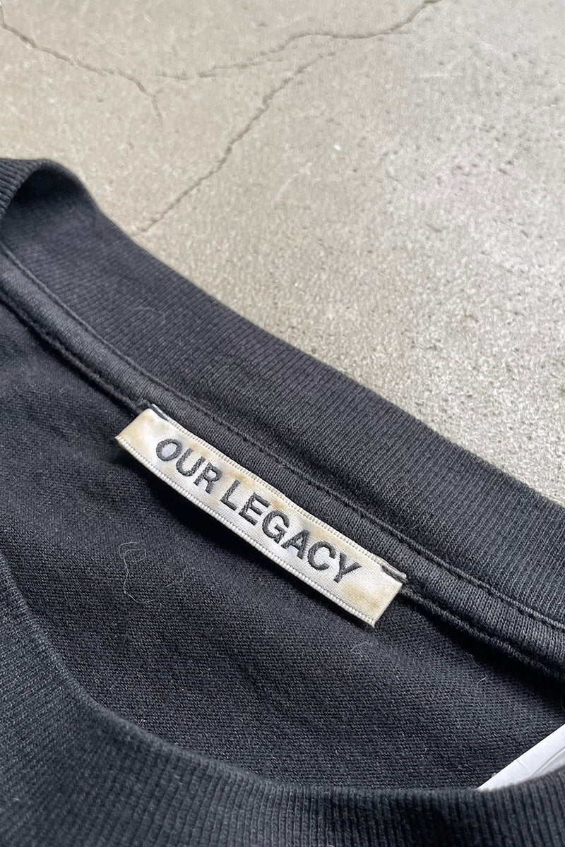 MADE IN PORTUGAL 21AW BOX T-SHIRT / BLACK [SIZE: 48 USED]