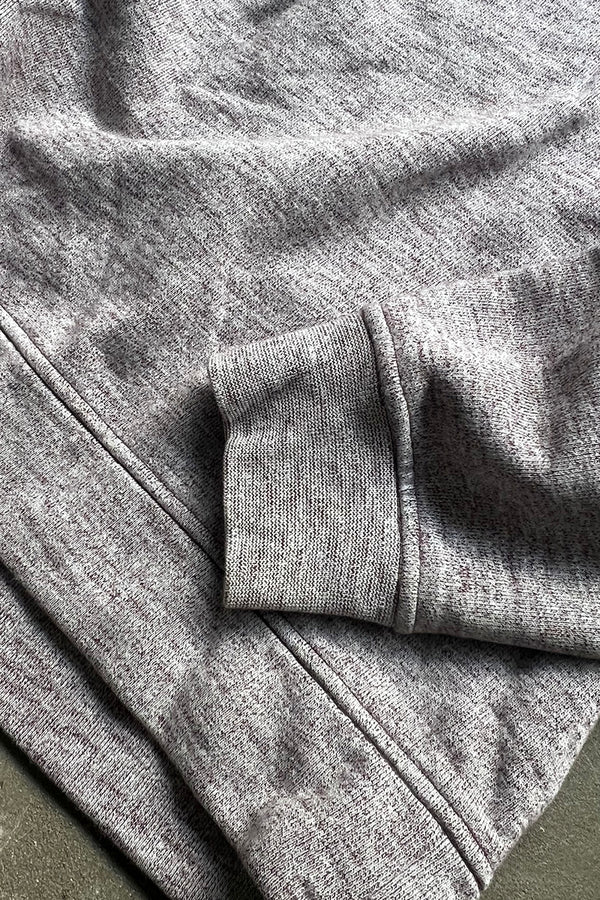 HIGH NECK PULLOVER SWEATSHIRT / GRAY [SIZE: L USED]