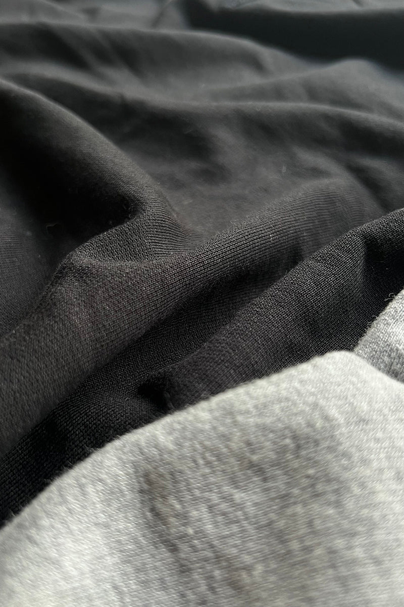 MADE IN TURKEY SWITCHING SWEATSHIRT / BLACK [SIZE: M USED]