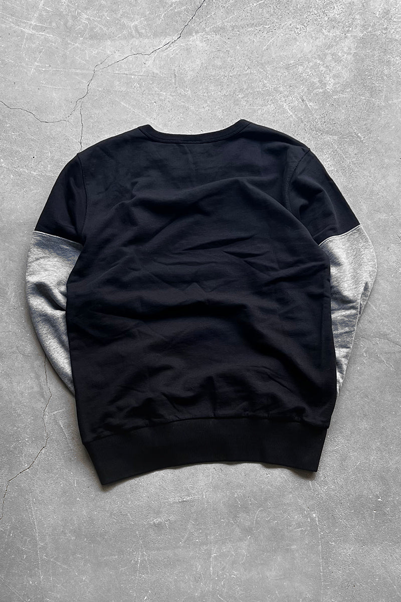 MADE IN TURKEY SWITCHING SWEATSHIRT / BLACK [SIZE: M USED]
