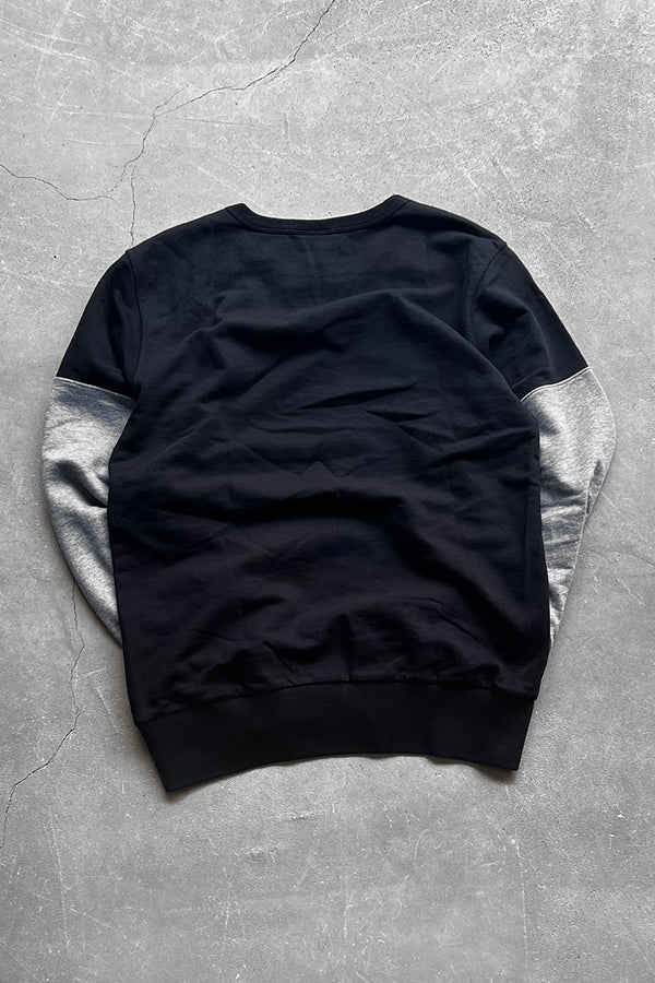 MADE IN TURKEY SWITCHING SWEATSHIRT / BLACK [SIZE: M USED]