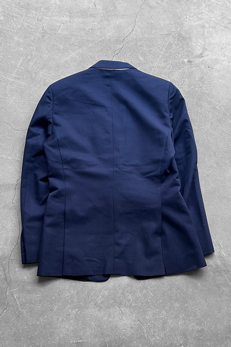 SINGLE TAILORED JACKET / NAVY [SIZE: 48 USED]