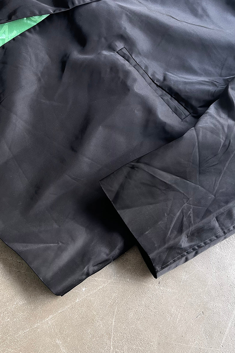 NYLON OVERSIZE 2B TAILORED JACKET / BLACK [SIZE: L USED]