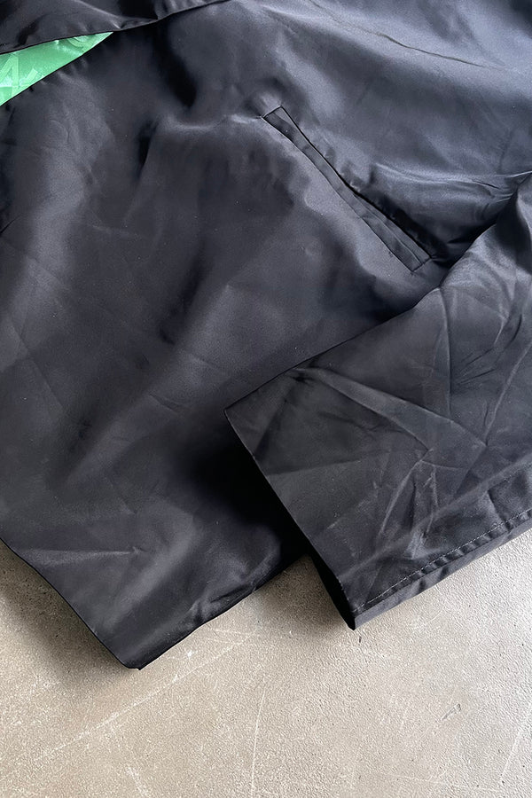 NYLON OVERSIZE 2B TAILORED JACKET / BLACK [SIZE: L USED]