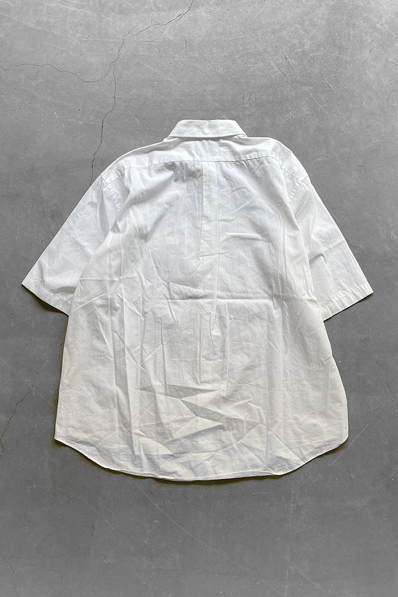 MADE IN MOROCCO S/S ALKNY POP SHIRT / WHITE [SIZE: 48 USED]