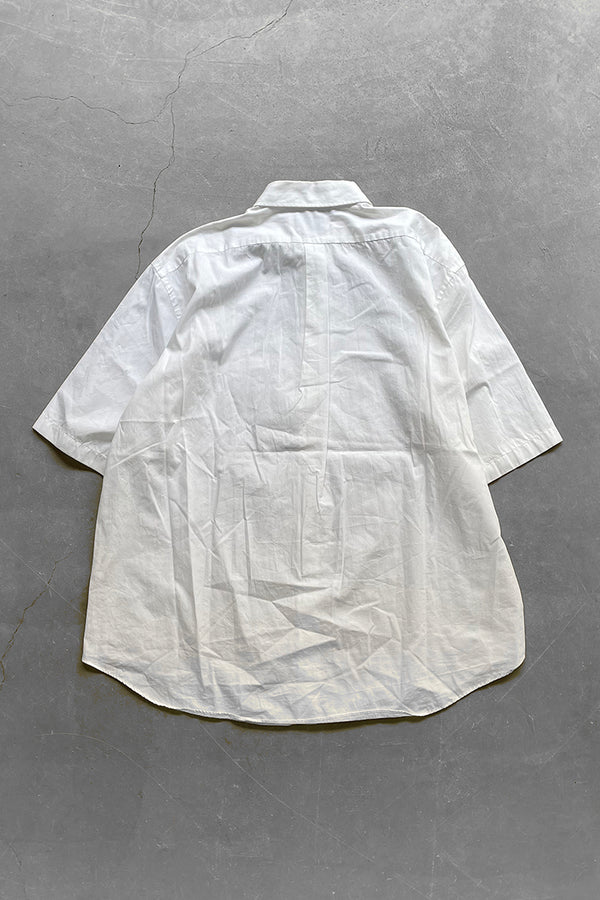 MADE IN MOROCCO S/S ALKNY POP SHIRT / WHITE [SIZE: 48 USED]