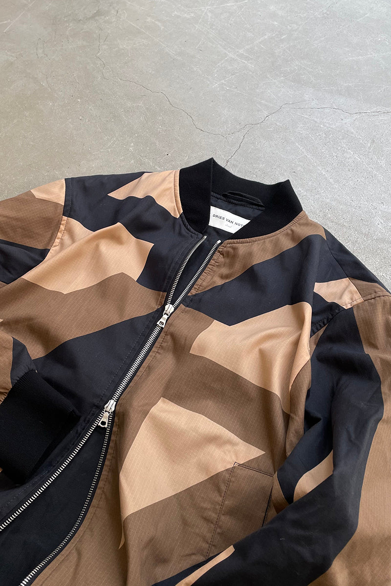 VOLKER BOMBER JACKET / PATTERN [SIZE: S USED]