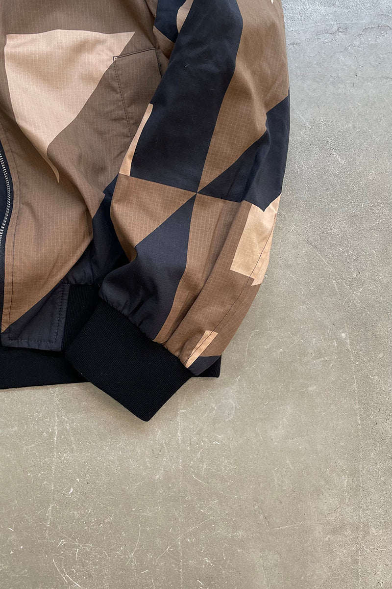VOLKER BOMBER JACKET / PATTERN [SIZE: S USED]